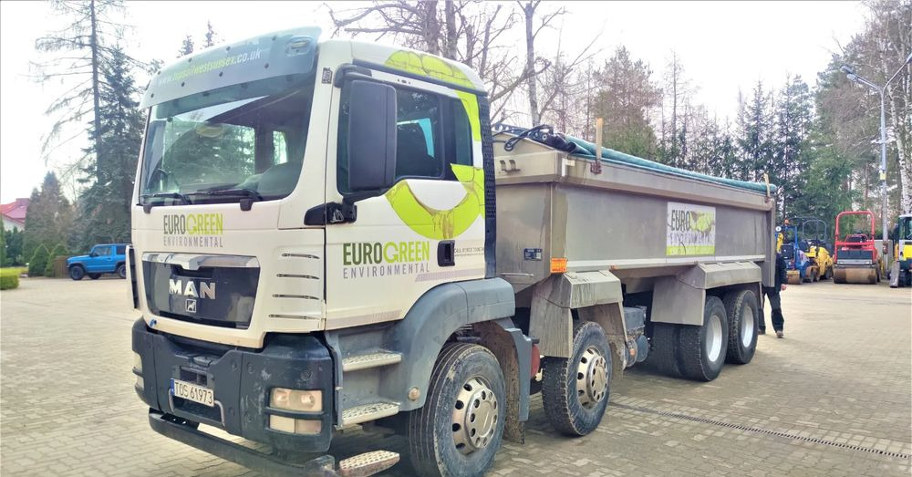 MAN TGS 32.400 8X4 BB - Camion benne: photos 3 MAN TGS 32.400 8X4 BB - Camion benne: photos 3