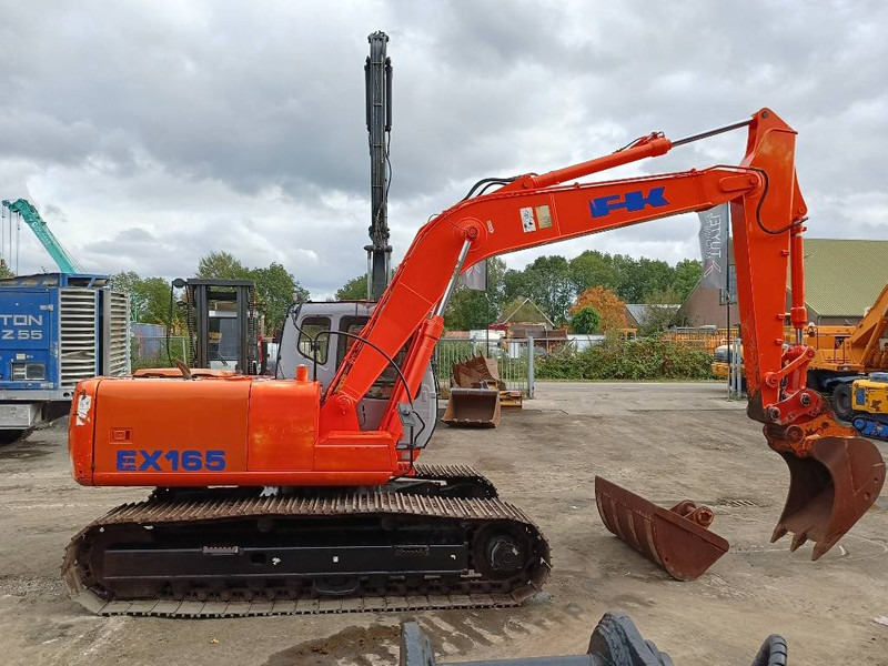 Pelle sur chenille Fiat-Kobelco EX165 hitachi excavator kettenbagger graafmachine: photos 7