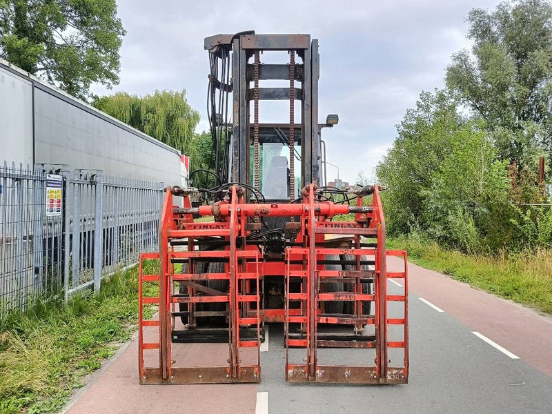 Hyster H 12.00 XL 12 ton heftruck met stenenklem forklift - Chariot élévateur diesel: photos 4 Hyster H 12.00 XL 12 ton heftruck met stenenklem forklift - Chariot élévateur diesel: photos 4