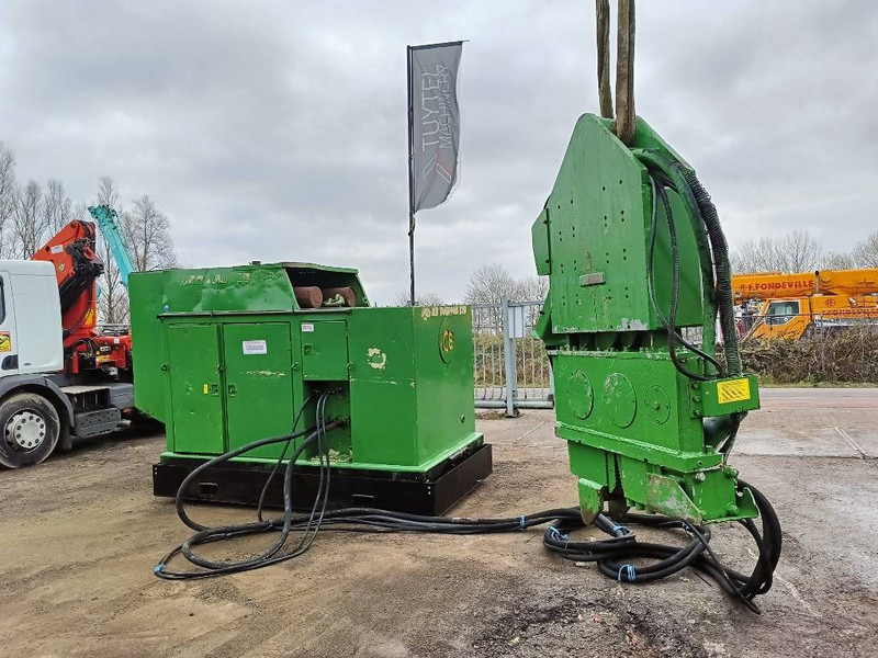 ICE 216 vibro hammer 2,4 ton+ ICE 175 powerpack c - Mât de battage: photos 3 ICE 216 vibro hammer 2,4 ton+ ICE 175 powerpack c - Mât de battage: photos 3