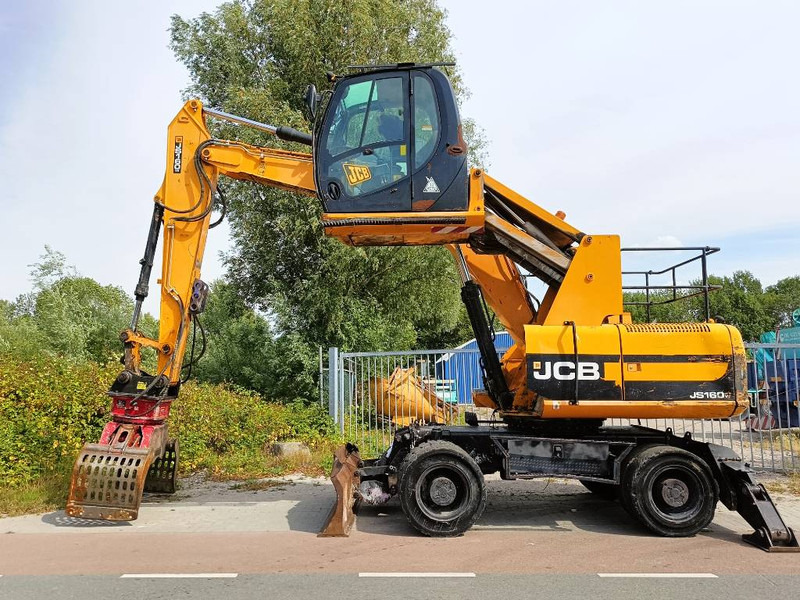 JCB JS 160 W 18ton waste industry hanler overslagkraan - Pelle de manutention: photos 1 JCB JS 160 W 18ton waste industry hanler overslagkraan - Pelle de manutention: photos 1