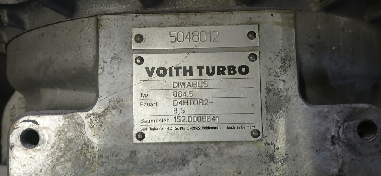Voith DIWA 864.5 - Transmission: photos 5 Voith DIWA 864.5 - Transmission: photos 5
