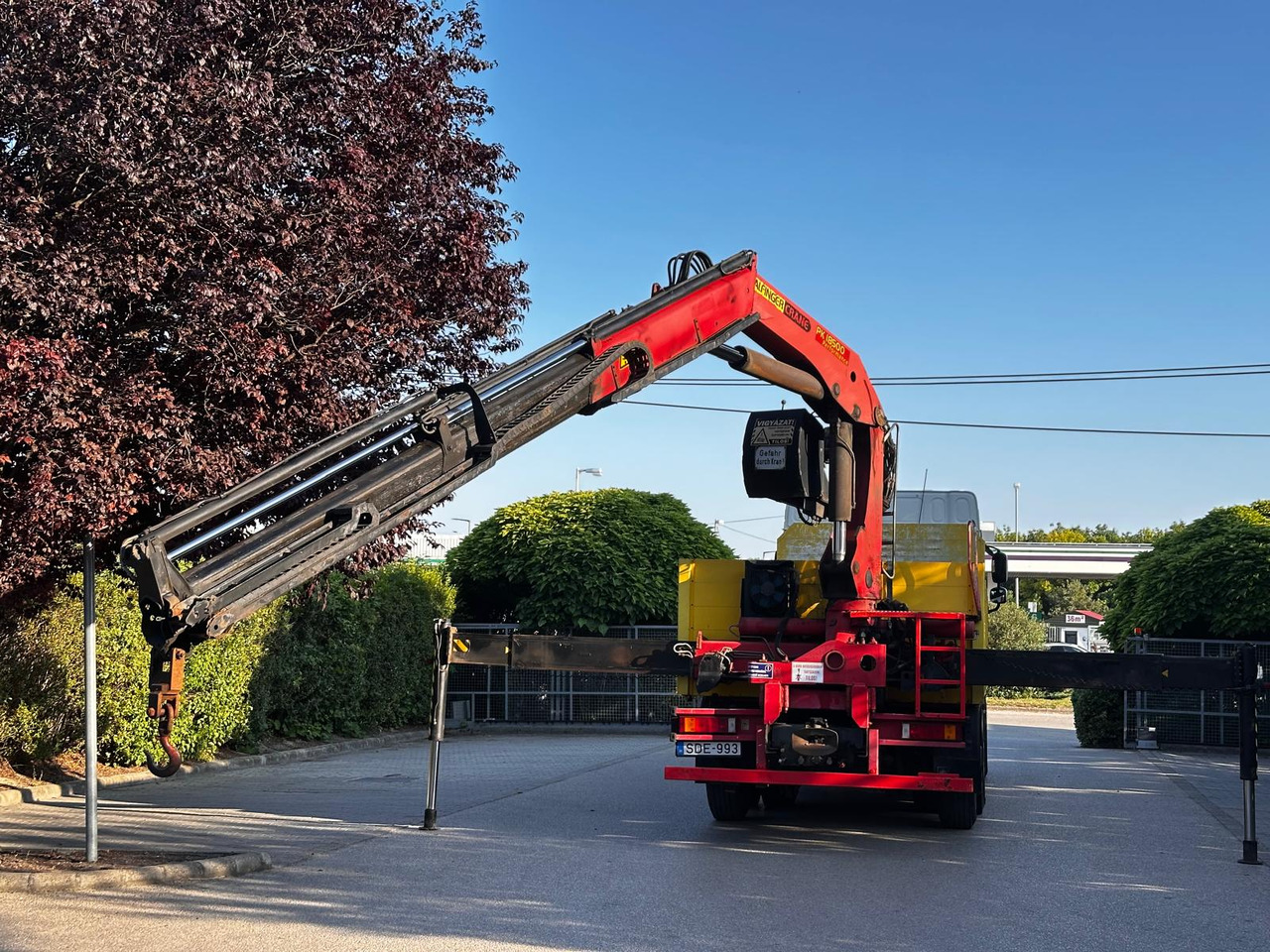 DAF Xf 105.410 Manual 6x2 Palfinger Pk18500 EXCELENT - Camion grue: photos 4 DAF Xf 105.410 Manual 6x2 Palfinger Pk18500 EXCELENT - Camion grue: photos 4