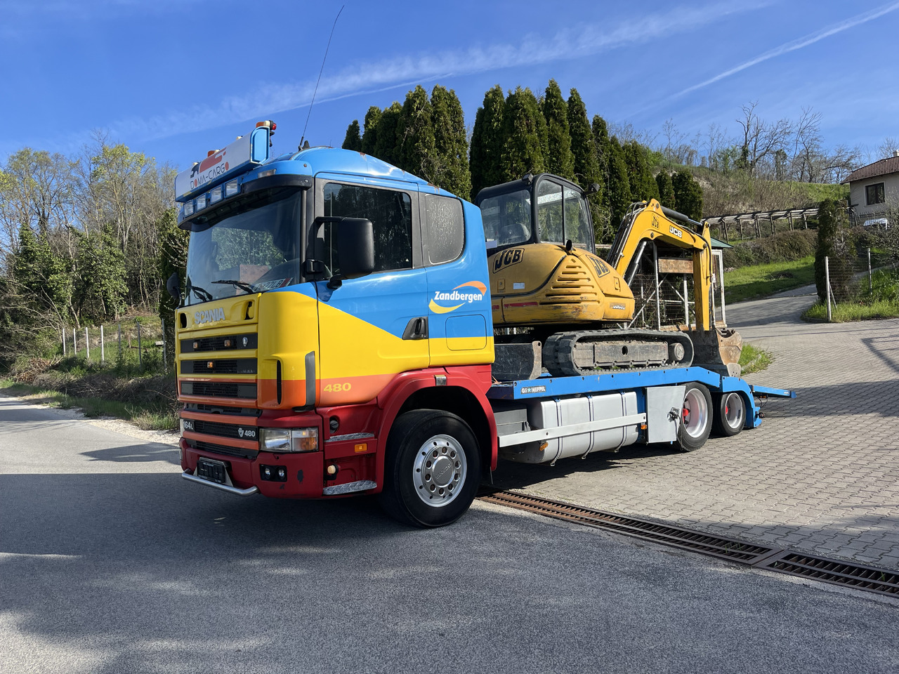 SCANIA 164 480 V8 GS MEPPEL - Camion porte-voitures: photos 2 SCANIA 164 480 V8 GS MEPPEL - Camion porte-voitures: photos 2