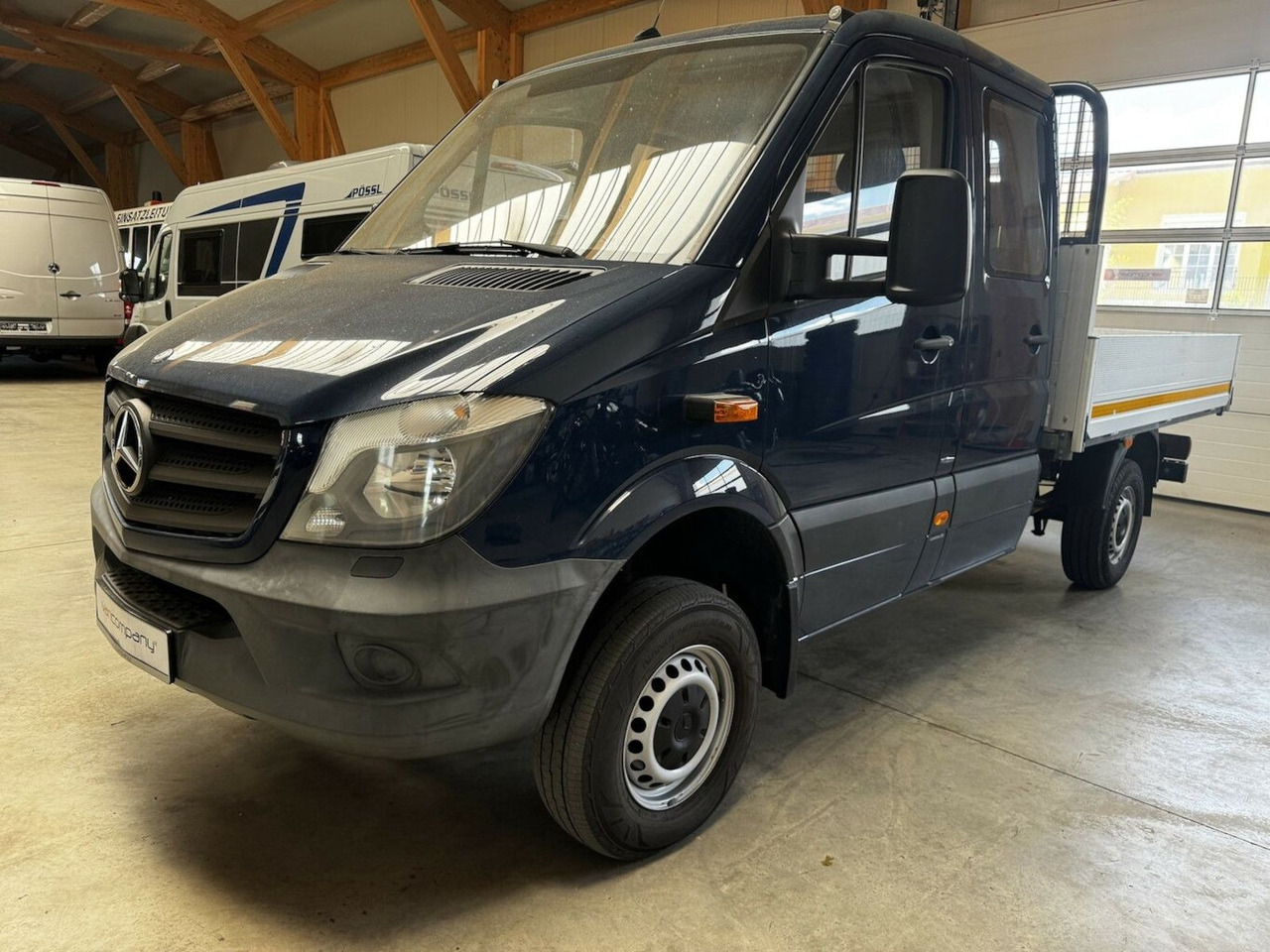 Mercedes-Benz Sprinter 313 CDI Doka 4x4 Allrad AHK 3.5t - Utilitaire plateau, Utilitaire double cabine: photos 2 Mercedes-Benz Sprinter 313 CDI Doka 4x4 Allrad AHK 3.5t - Utilitaire plateau, Utilitaire double cabine: photos 2
