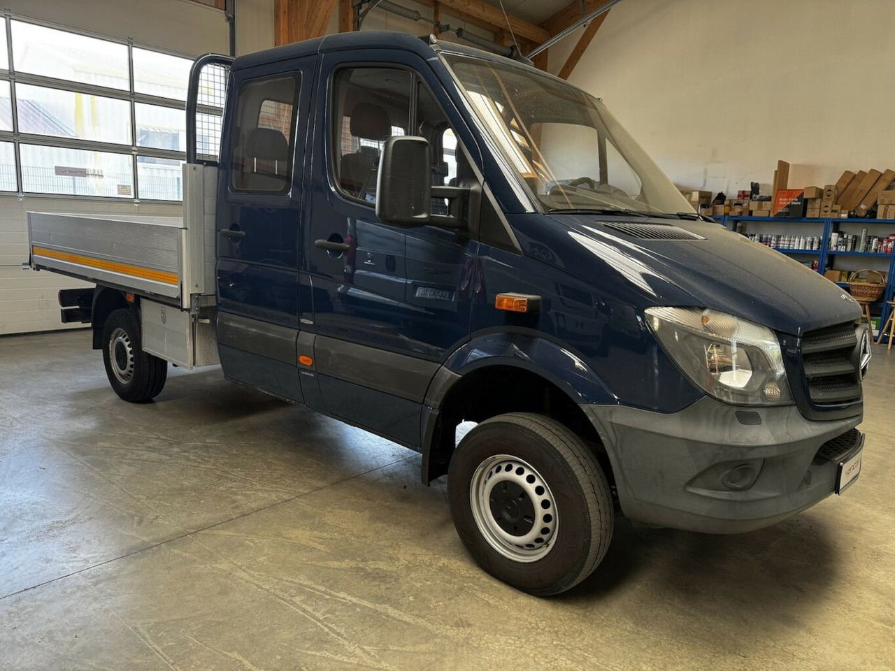 Mercedes-Benz Sprinter 313 CDI Doka 4x4 Allrad AHK 3.5t - Utilitaire plateau, Utilitaire double cabine: photos 4 Mercedes-Benz Sprinter 313 CDI Doka 4x4 Allrad AHK 3.5t - Utilitaire plateau, Utilitaire double cabine: photos 4