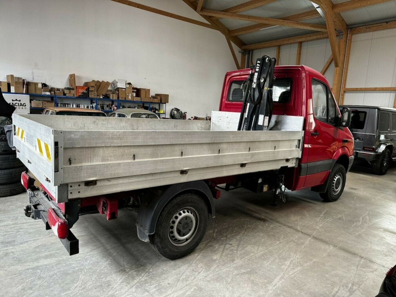 Mercedes-Benz Sprinter 315 CDI 4x4 Allrad HIAB Kran 017T - Utilitaire plateau: photos 5 Mercedes-Benz Sprinter 315 CDI 4x4 Allrad HIAB Kran 017T - Utilitaire plateau: photos 5