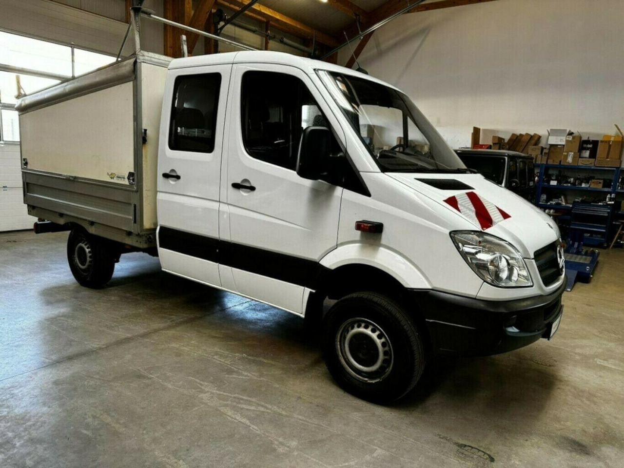 Mercedes-Benz Sprinter 316 CDI Doka 4x4 Untersetzung - Utilitaire plateau, Utilitaire double cabine: photos 2 Mercedes-Benz Sprinter 316 CDI Doka 4x4 Untersetzung - Utilitaire plateau, Utilitaire double cabine: photos 2