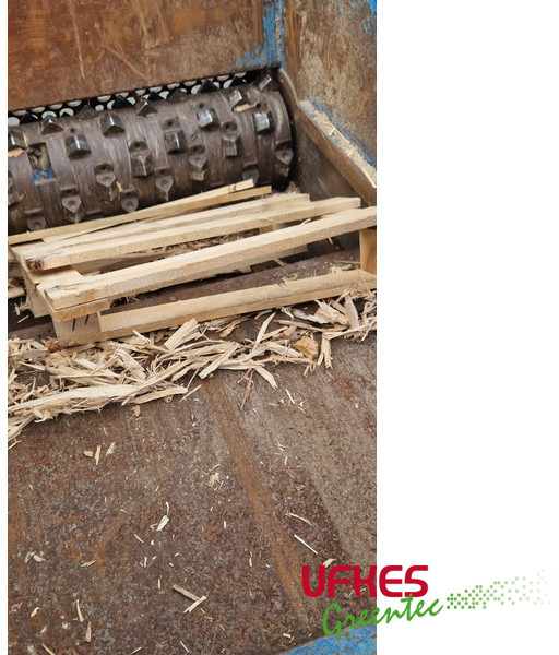 Bleu Single Shaft Shredder - Concasseur: photos 2 Bleu Single Shaft Shredder - Concasseur: photos 2