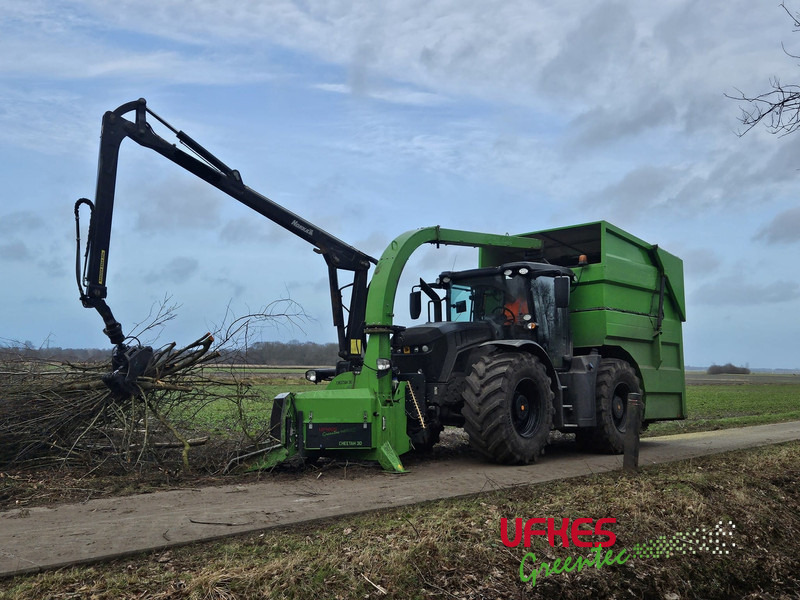 JCB Fastrac 4220 Chipper Combi - Tracteur agricole: photos 1 JCB Fastrac 4220 Chipper Combi - Tracteur agricole: photos 1