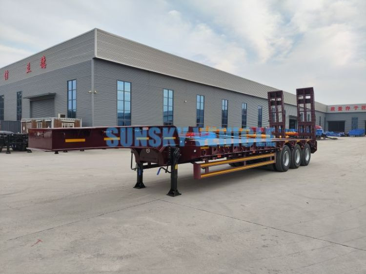 SUNSKY 30Ton lowbed trailer - Semi-remorque surbaissé: photos 5 SUNSKY 30Ton lowbed trailer - Semi-remorque surbaissé: photos 5