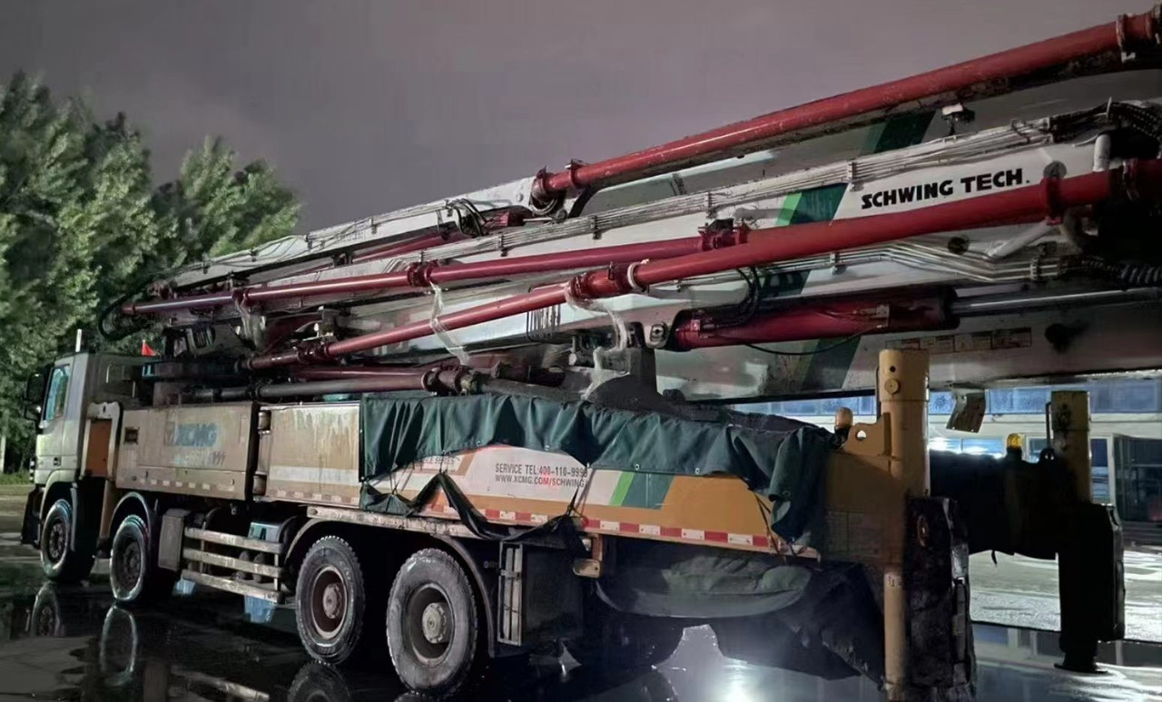 XCMG Official Hb58V Concrete Machinery 2019 Used 58m Concrete Pump Truck for Sale - Camion pompe: photos 2 XCMG Official Hb58V Concrete Machinery 2019 Used 58m Concrete Pump Truck for Sale - Camion pompe: photos 2
