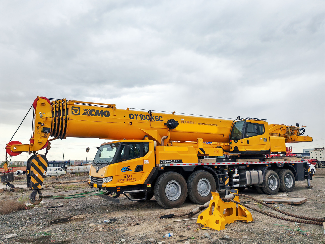 XCMG Official QY100K6C Second Hand Pickup Truck Crane 100t All Terrain Crane - Grue mobile: photos 2 XCMG Official QY100K6C Second Hand Pickup Truck Crane 100t All Terrain Crane - Grue mobile: photos 2