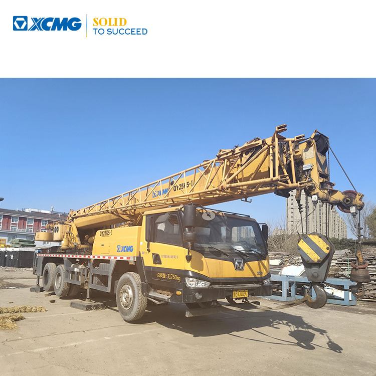 XCMG Official QY25K5-1 Used Truck Mounted Crane 25T Construction Mini Mobile Crane For Sale - Grue mobile: photos 1 XCMG Official QY25K5-1 Used Truck Mounted Crane 25T Construction Mini Mobile Crane For Sale - Grue mobile: photos 1