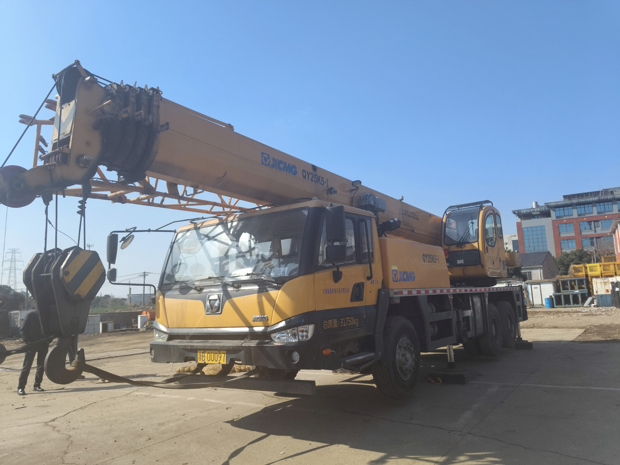 XCMG Official QY25K5-1 Used Truck Mounted Crane 25T Construction Mini Mobile Crane For Sale - Grue mobile: photos 3 XCMG Official QY25K5-1 Used Truck Mounted Crane 25T Construction Mini Mobile Crane For Sale - Grue mobile: photos 3