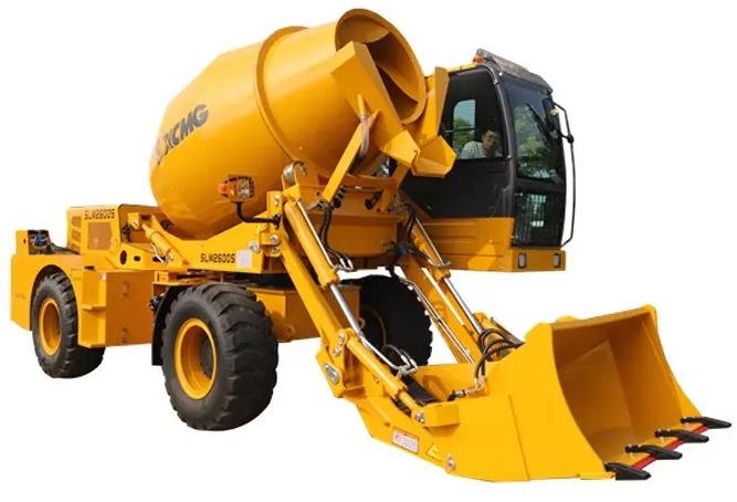 XCMG Official SLM2600S 2.6cbm Concrete Mixer Mobile Self Loading Concrete Mixer Truck - Bétonnière: photos 2 XCMG Official SLM2600S 2.6cbm Concrete Mixer Mobile Self Loading Concrete Mixer Truck - Bétonnière: photos 2