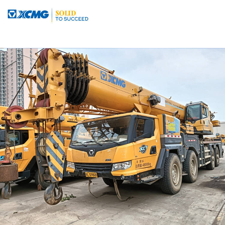 XCMG Official Second Hand Hydraulic Truck Crane XCT80L6 6-Section Arm Mobile Truck Crane For Sale - Grue mobile: photos 1 XCMG Official Second Hand Hydraulic Truck Crane XCT80L6 6-Section Arm Mobile Truck Crane For Sale - Grue mobile: photos 1