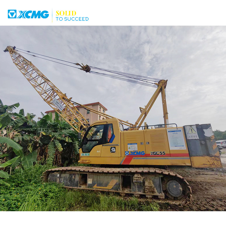 XCMG Official Second Hand Mini Crawler Crane XGC55 Used Mobile Crane For Sale - Grue sur chenilles: photos 1 XCMG Official Second Hand Mini Crawler Crane XGC55 Used Mobile Crane For Sale - Grue sur chenilles: photos 1