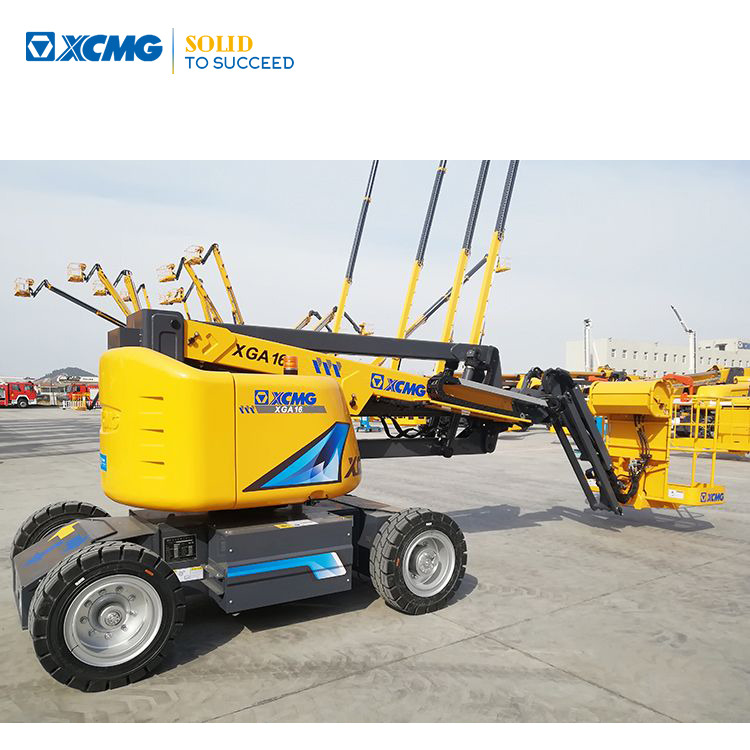 XCMG Official Used Aerial Work Platform XGA16 16m Towable Boom Lift For Sale - Nacelle articulée: photos 1 XCMG Official Used Aerial Work Platform XGA16 16m Towable Boom Lift For Sale - Nacelle articulée: photos 1