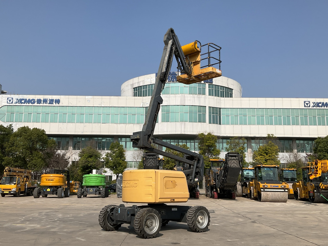 Nacelle articulée XCMG Official Used Telescopic Boom Lift GTBZ14 14m Aerial Work Platforms For Sale: photos 6