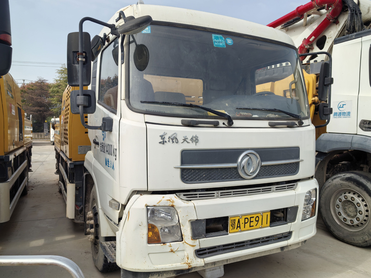 XCMG Official Used Truck Mounted Concrete Pump HBC10022 In Good Condition - Camion pompe: photos 3 XCMG Official Used Truck Mounted Concrete Pump HBC10022 In Good Condition - Camion pompe: photos 3