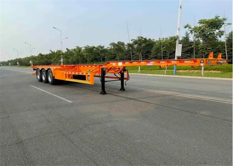 XCMG Official XLYZ9420TJZ Flatbed Container Carrier Semi Trailer - Semi-remorque porte-conteneur/ Caisse mobile: photos 3 XCMG Official XLYZ9420TJZ Flatbed Container Carrier Semi Trailer - Semi-remorque porte-conteneur/ Caisse mobile: photos 3