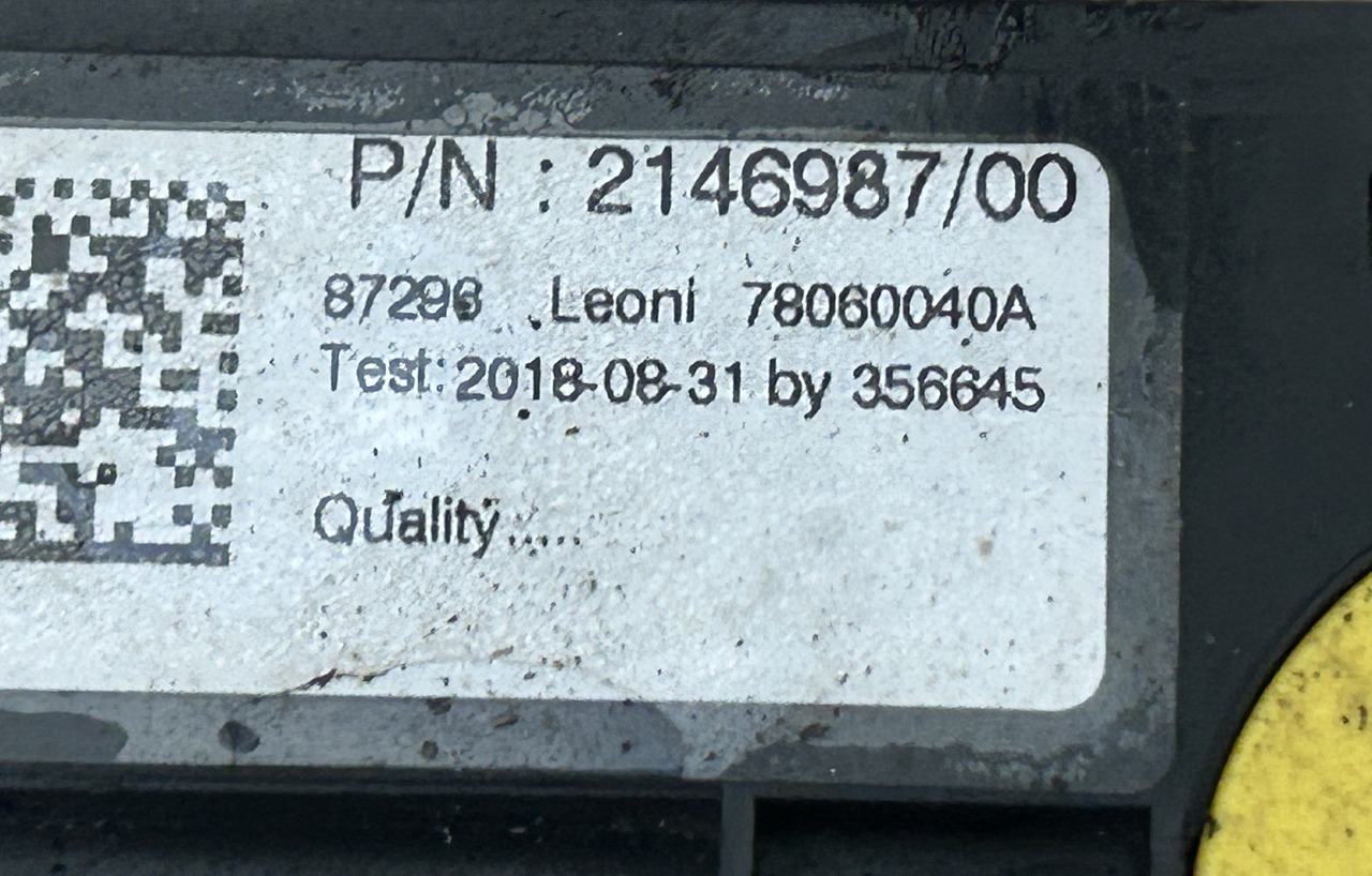 DAF ENGINE WIRING HARNESS J1A DAF XF 106 480 530 - Câble/ Fil: photos 5 DAF ENGINE WIRING HARNESS J1A DAF XF 106 480 530 - Câble/ Fil: photos 5