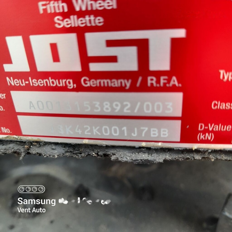 Jost ACTROS MP5 A0013153892 Mercedes-Benz A0013153892 - Sellette d'attelage pour Camion: photos 4 Jost ACTROS MP5 A0013153892 Mercedes-Benz A0013153892 - Sellette d'attelage pour Camion: photos 4