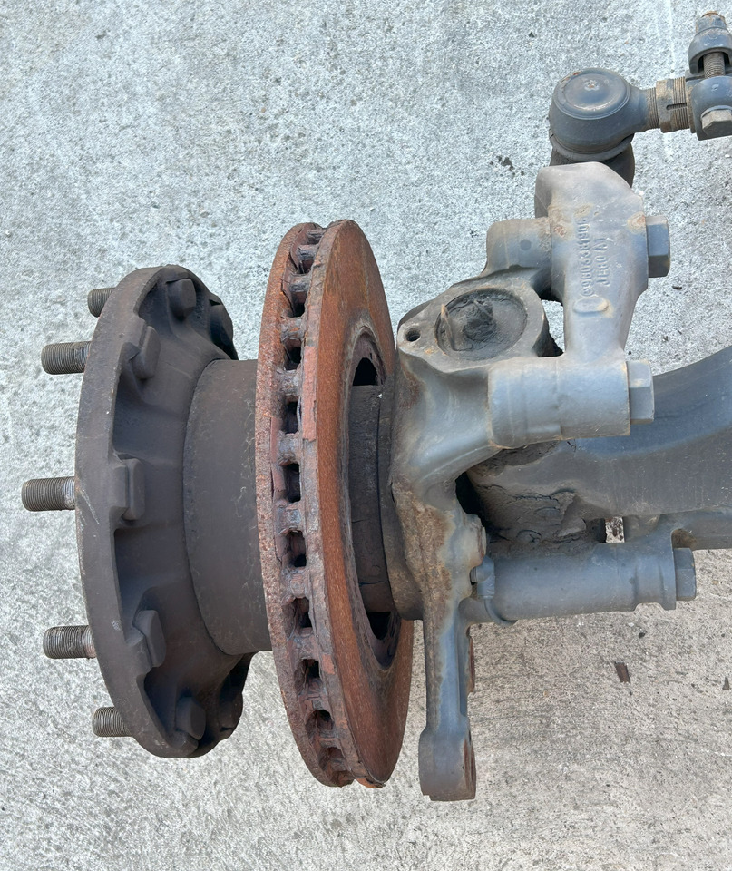 MERCEDES ACTROS MP4 AXLE + HUBS FRONT - Essieu avant pour Camion: photos 2 MERCEDES ACTROS MP4 AXLE + HUBS FRONT - Essieu avant pour Camion: photos 2