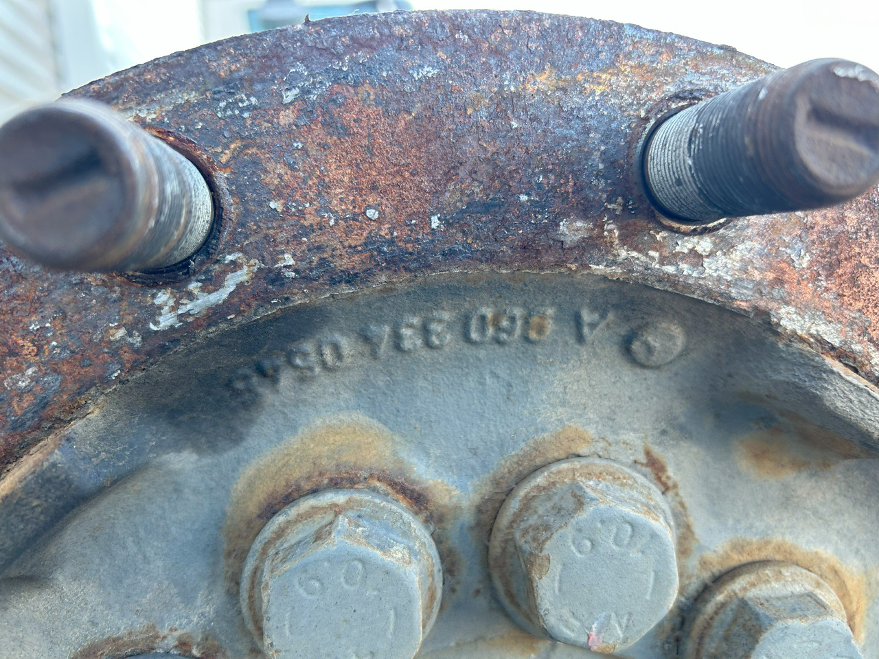 MERCEDES ACTROS MP4 AXLE + HUBS FRONT - Essieu avant pour Camion: photos 5 MERCEDES ACTROS MP4 AXLE + HUBS FRONT - Essieu avant pour Camion: photos 5