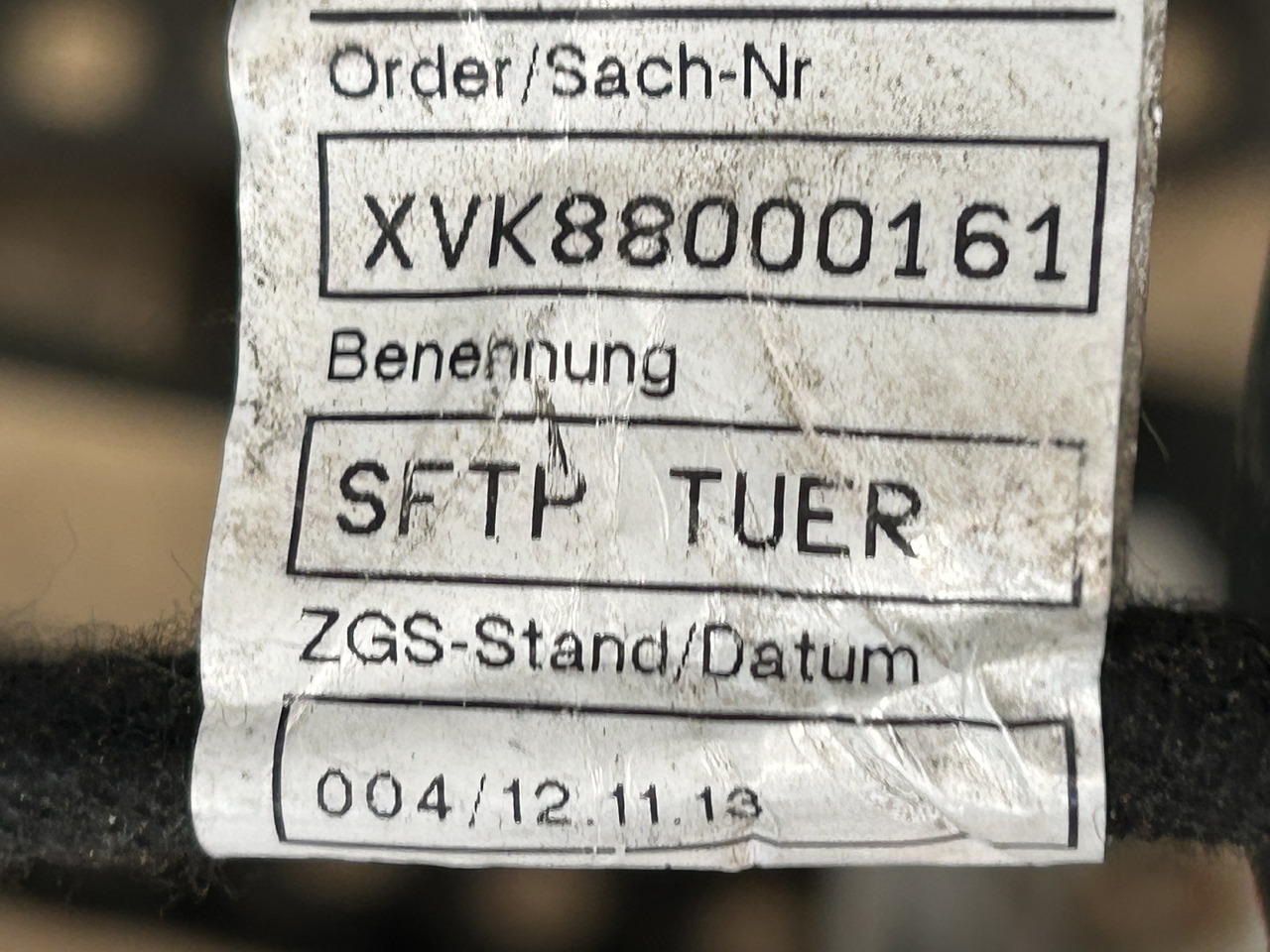 MERCEDES ACTROS MP4 DOOR RIGHT - Portière et pièces: photos 4 MERCEDES ACTROS MP4 DOOR RIGHT - Portière et pièces: photos 4