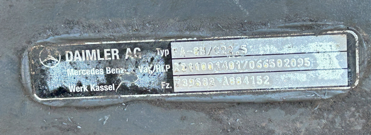 MERCEDES AROCS MP4 AXLE + HUBS HAD HYDRAULIC DRIVE FRONT - Suspension: photos 4 MERCEDES AROCS MP4 AXLE + HUBS HAD HYDRAULIC DRIVE FRONT - Suspension: photos 4