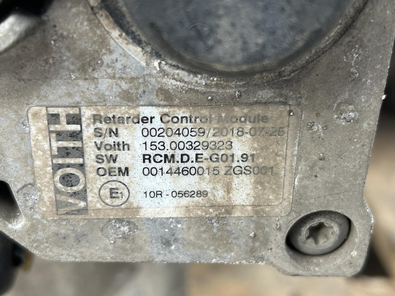 Boîte de vitesse MERCEDES GEARBOX G211-12 WITH RETARDER: photos 8 Boîte de vitesse MERCEDES GEARBOX G211-12 WITH RETARDER: photos 8