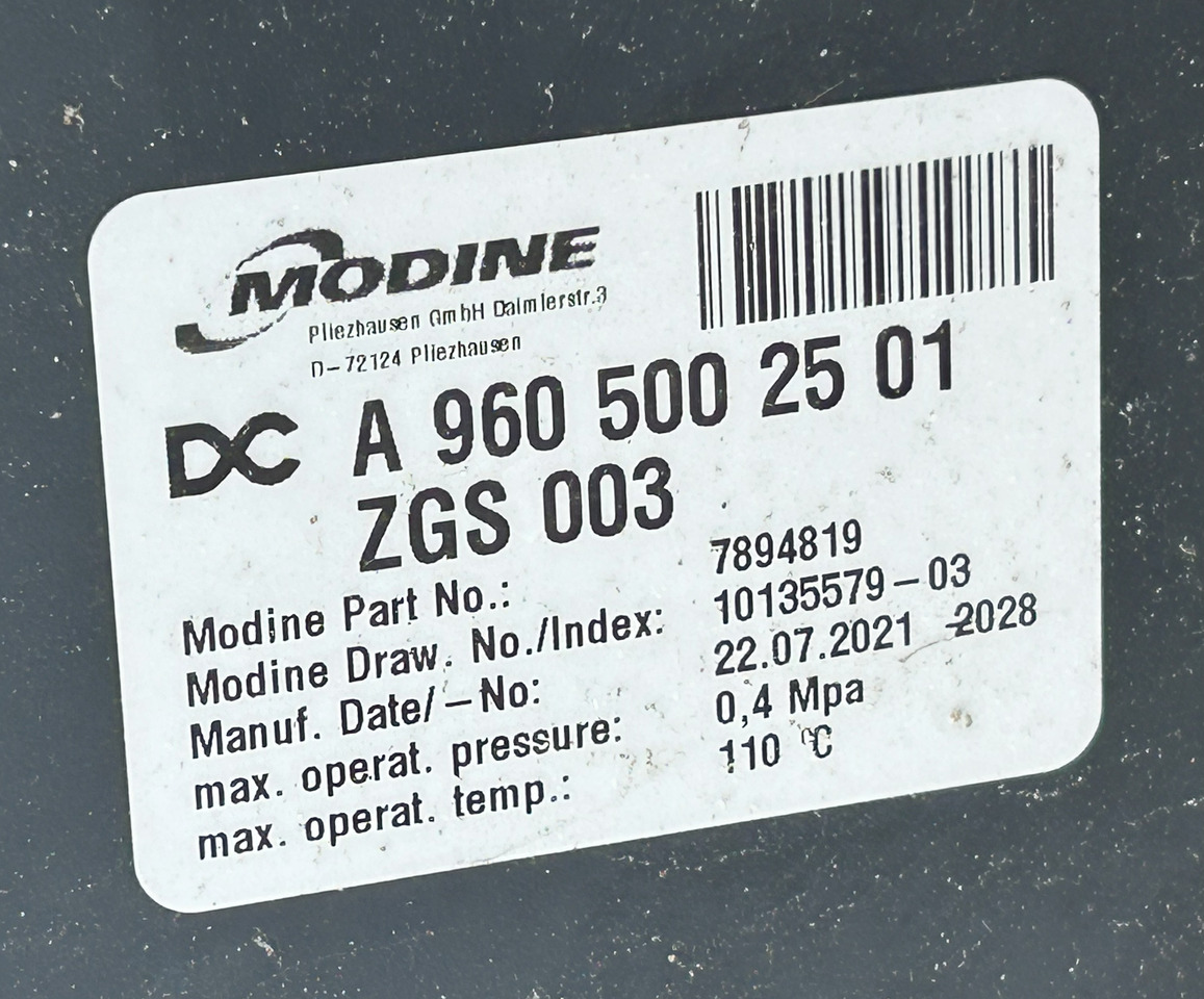 Mercedes ACTROS MP4 COOLERS SET - Radiateur: photos 4 Mercedes ACTROS MP4 COOLERS SET - Radiateur: photos 4