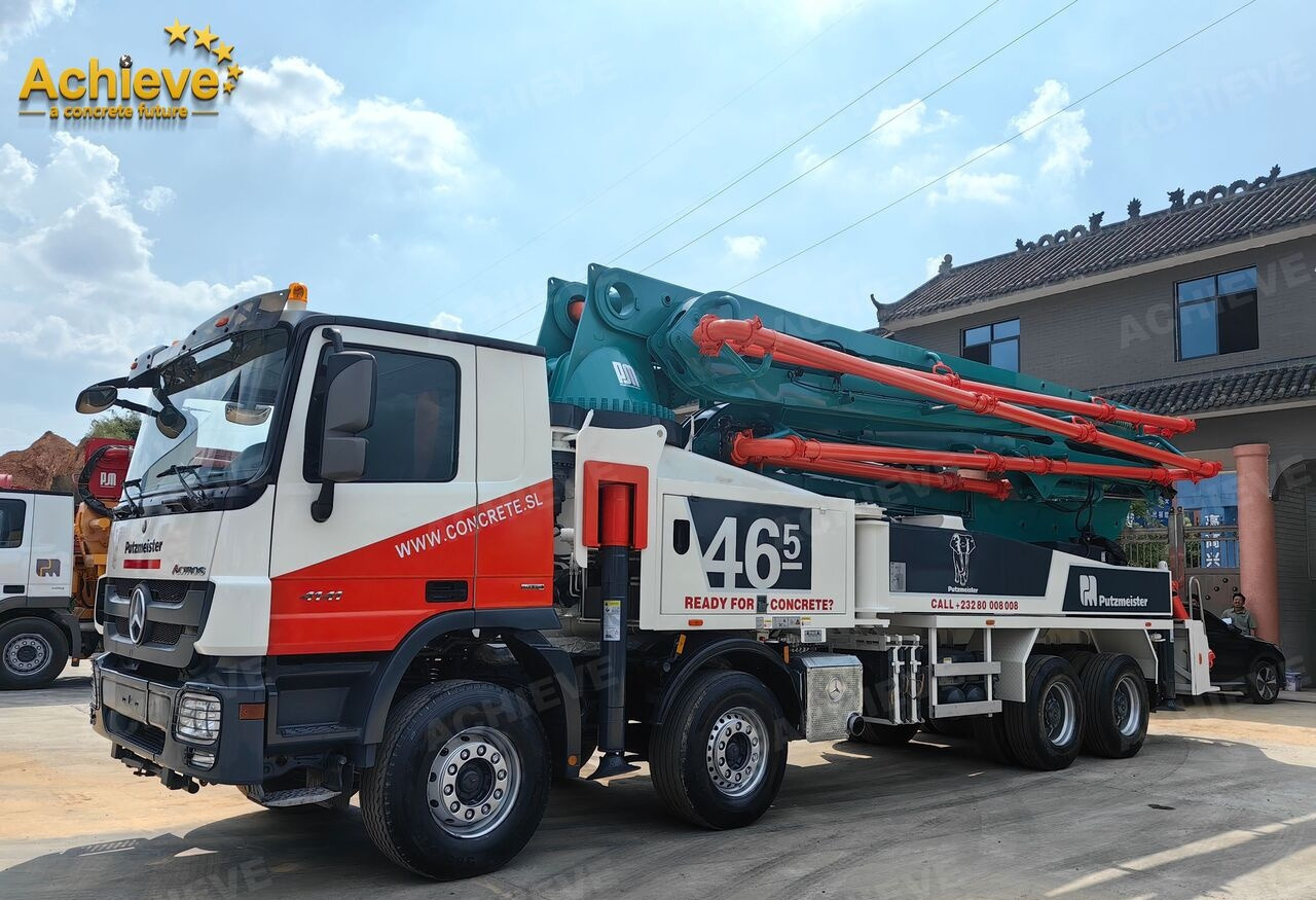 Putzmeister Compact Truck-Mounted Concrete Pump M46-5 【ACHIEVE】TOP CONDITION!!! - Camion pompe: photos 3 Putzmeister Compact Truck-Mounted Concrete Pump M46-5 【ACHIEVE】TOP CONDITION!!! - Camion pompe: photos 3