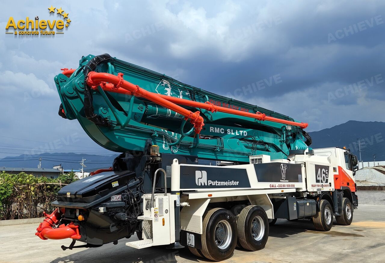 Putzmeister Compact Truck-Mounted Concrete Pump M46-5 【ACHIEVE】TOP CONDITION!!! - Camion pompe: photos 4 Putzmeister Compact Truck-Mounted Concrete Pump M46-5 【ACHIEVE】TOP CONDITION!!! - Camion pompe: photos 4