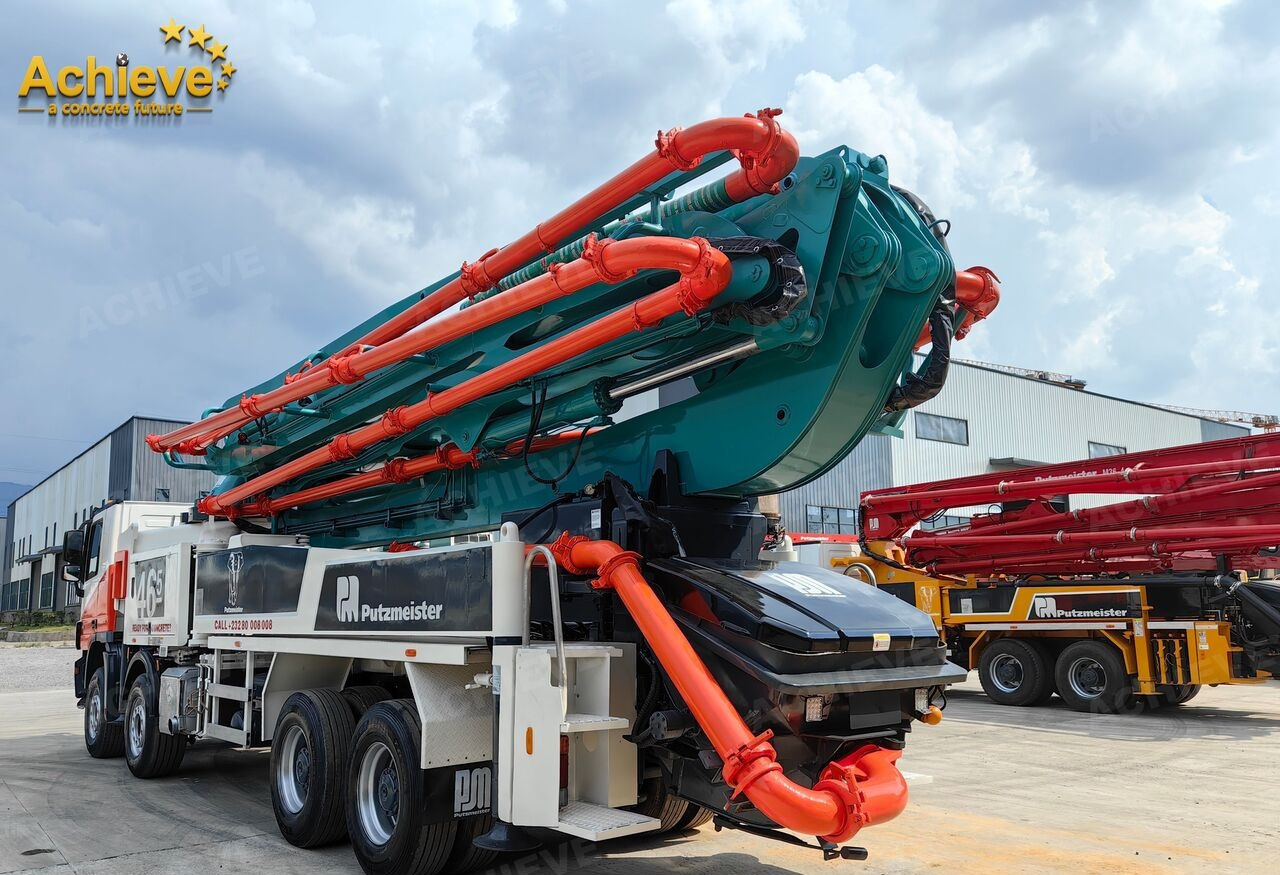 Putzmeister Compact Truck-Mounted Concrete Pump M46-5 【ACHIEVE】TOP CONDITION!!! - Camion pompe: photos 5 Putzmeister Compact Truck-Mounted Concrete Pump M46-5 【ACHIEVE】TOP CONDITION!!! - Camion pompe: photos 5