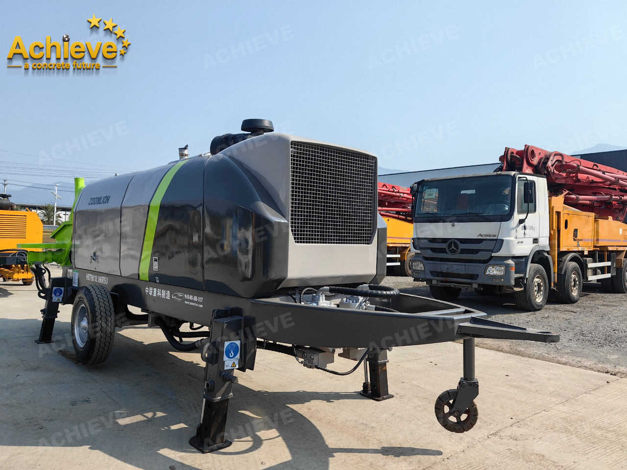Zoomlion 2022 Zoomlion HBT 90.18.186RSU hydraulic Concrete Trailer Pump in China【ACHIEVE】TOP CONDITION!!! en crédit-bail Zoomlion 2022 Zoomlion HBT 90.18.186RSU hydraulic Concrete Trailer Pump in China【ACHIEVE】TOP CONDITION!!!: photos 8