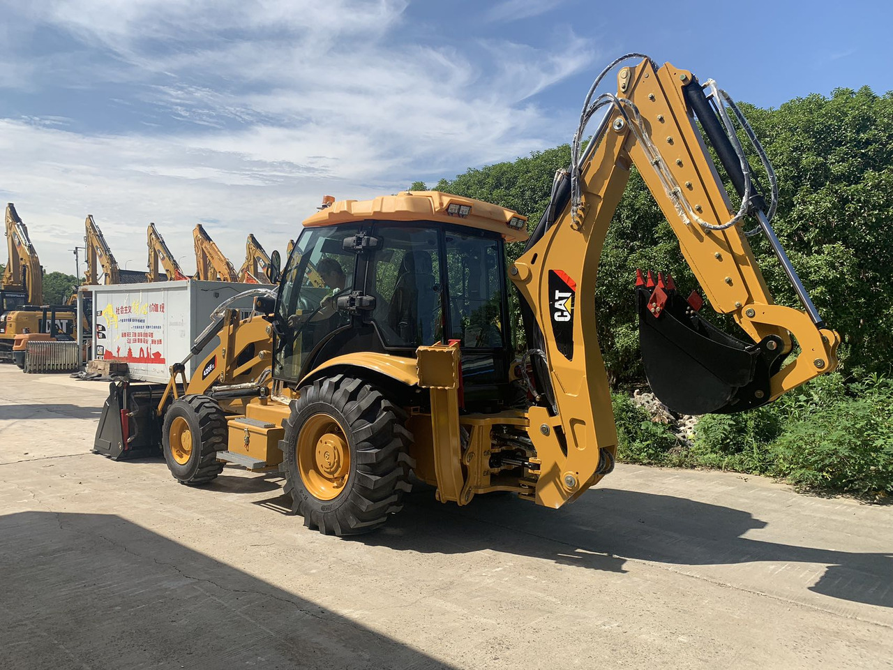 Caterpillar 420, 416 Backhoe Loader Brand New Condition - Tractopelle: photos 1 Caterpillar 420, 416 Backhoe Loader Brand New Condition - Tractopelle: photos 1