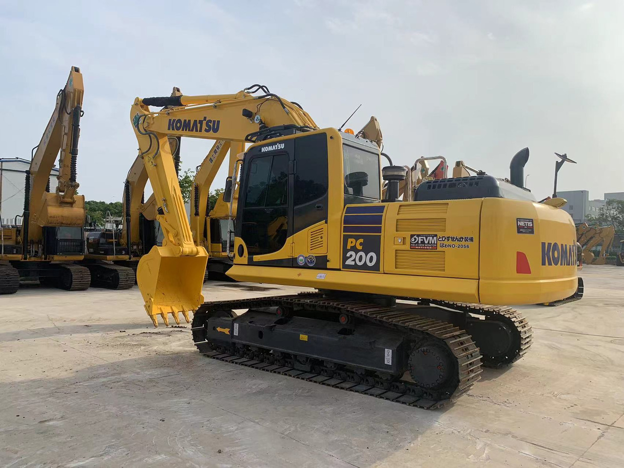 Komatsu 20 ton Excavator PC200-7, PC200-8 with Hydraulic Hammer - Pelle sur chenille: photos 4 Komatsu 20 ton Excavator PC200-7, PC200-8 with Hydraulic Hammer - Pelle sur chenille: photos 4