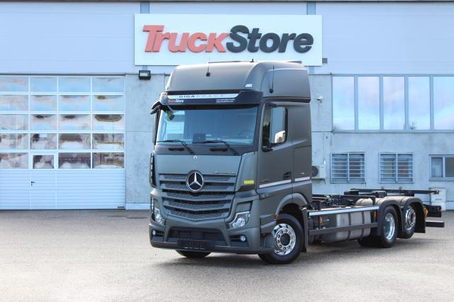 Mercedes-Benz Actros 2552LL ENA - Camion porte-conteneur/ Caisse mobile: photos 1 Mercedes-Benz Actros 2552LL ENA - Camion porte-conteneur/ Caisse mobile: photos 1