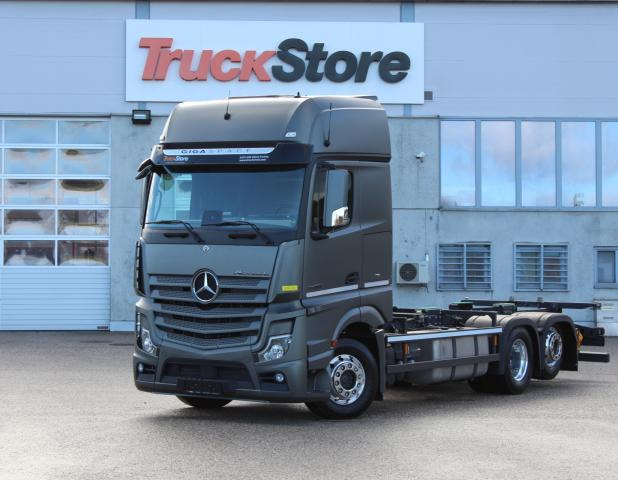 Mercedes-Benz Actros 2552LL ENA - Camion porte-conteneur/ Caisse mobile: photos 1 Mercedes-Benz Actros 2552LL ENA - Camion porte-conteneur/ Caisse mobile: photos 1