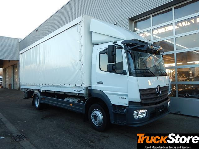 Mercedes-Benz Atego 1224 L - Camion à rideaux coulissants: photos 5 Mercedes-Benz Atego 1224 L - Camion à rideaux coulissants: photos 5