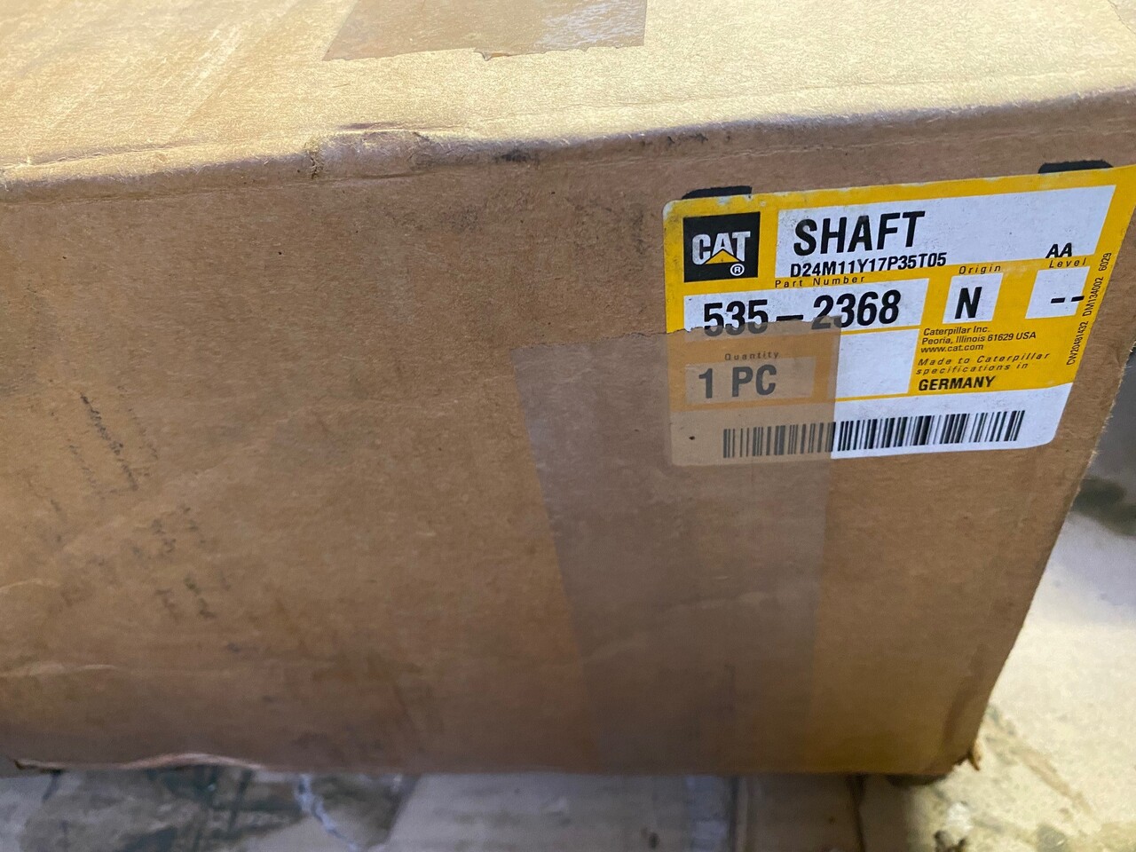 O&K Terex RH200 RH340 6050 6060 Serrated Shaft 6003070 4027846 535-2368 - Pièces de rechange: photos 2 O&K Terex RH200 RH340 6050 6060 Serrated Shaft 6003070 4027846 535-2368 - Pièces de rechange: photos 2