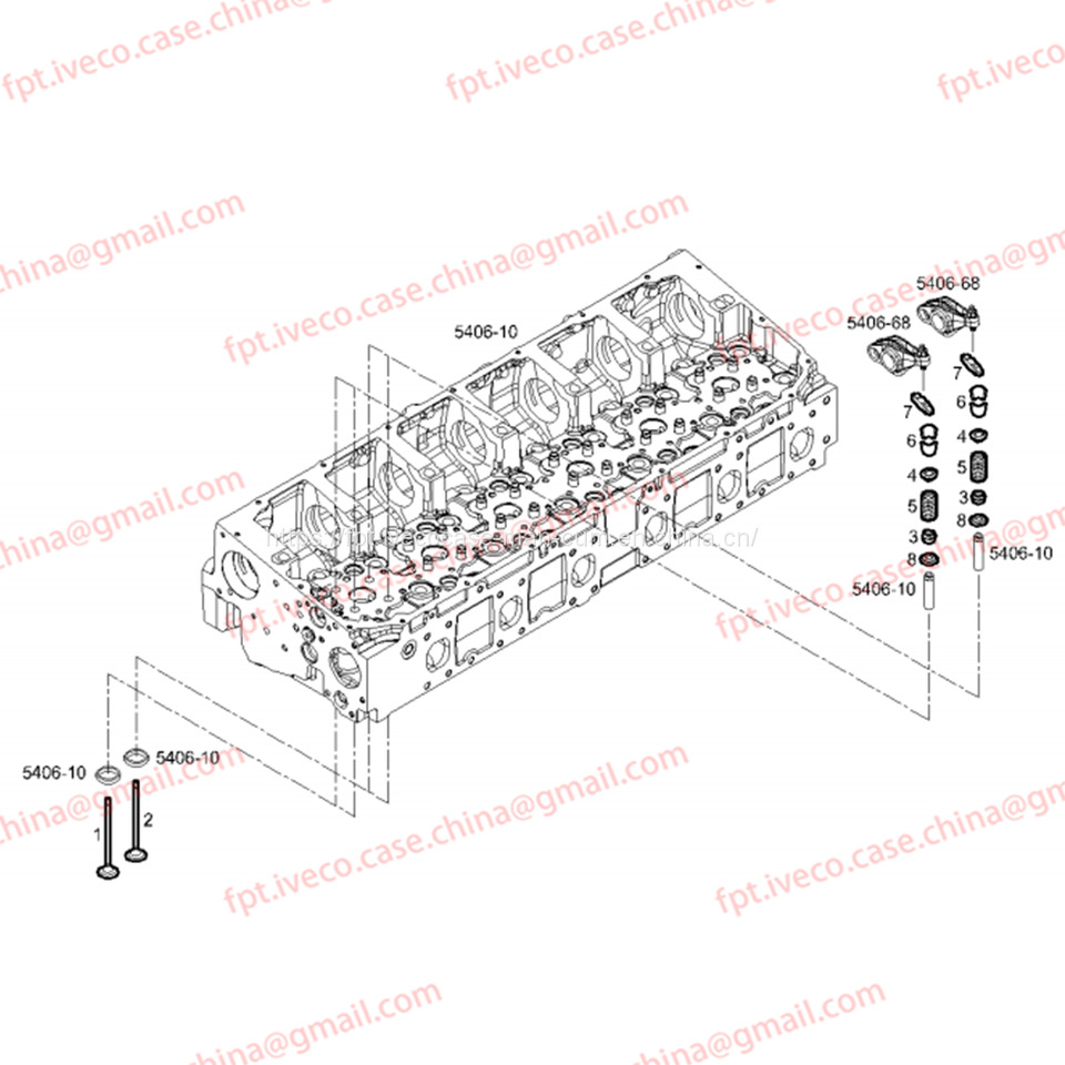 FPT IVECO CASE Cursor9Bus F2CFE612D*J231/F2CFE612A*J098 5802748674 VALVE BRIDGE 5802181962 - Valve pour Bus: photos 4 FPT IVECO CASE Cursor9Bus F2CFE612D*J231/F2CFE612A*J098 5802748674 VALVE BRIDGE 5802181962 - Valve pour Bus: photos 4