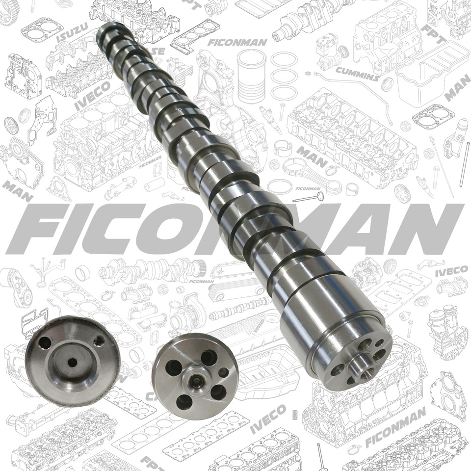 IVECO FPT IVECO Cursor8 F2BE0682/F2BE0642 CNG/BUS Camshaft 504021906, 504037387, 504154373 - Arbre à cames pour Camion: photos 2 IVECO FPT IVECO Cursor8 F2BE0682/F2BE0642 CNG/BUS Camshaft 504021906, 504037387, 504154373 - Arbre à cames pour Camion: photos 2