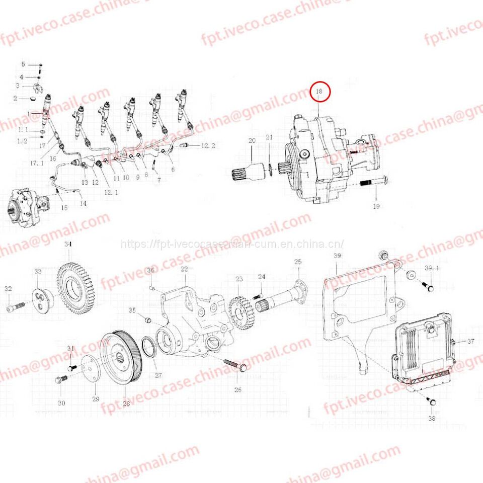 MAN D2066 High pressure pump 51.11103-7792 - Pompe à carburant: photos 1 MAN D2066 High pressure pump 51.11103-7792 - Pompe à carburant: photos 1