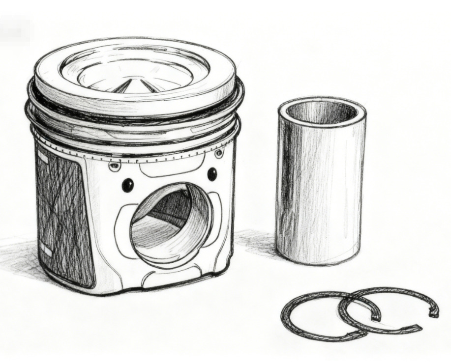 OEM Engine Cursor9 Euro 6 F2CFE612 A/B/D F2CFE612D*J231/F2CFE612A*J098 5802748674 PISTON ASSY F500055469 F500086184 F8097809 F504254755 - Pistons/ Anneaux/ Manchons: photos 1 OEM Engine Cursor9 Euro 6 F2CFE612 A/B/D F2CFE612D*J231/F2CFE612A*J098 5802748674 PISTON ASSY F500055469 F500086184 F8097809 F504254755 - Pistons/ Anneaux/ Manchons: photos 1