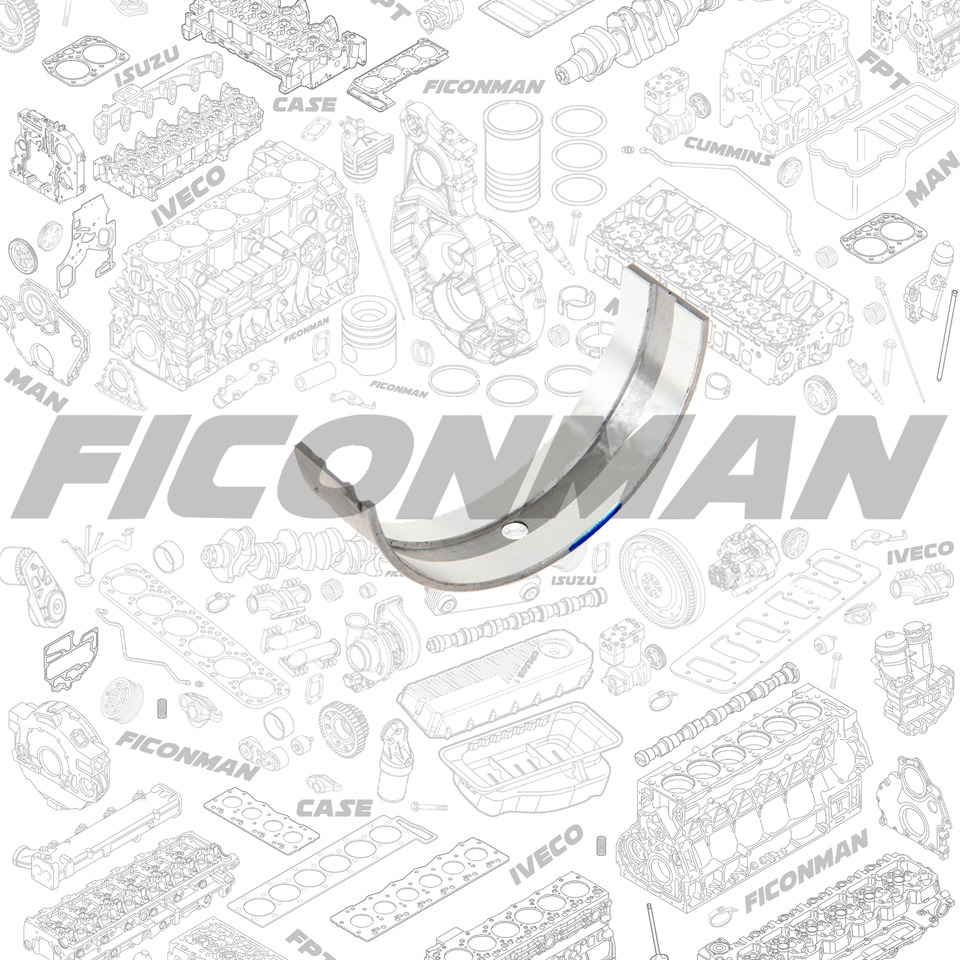 Ford Ford Trucks F-MAX ECOTORQ 9L BRG CSHAFT MN UPR BLUE T163986 6C466333AAA - Coussinets de moteur pour Camion: photos 2 Ford Ford Trucks F-MAX ECOTORQ 9L BRG CSHAFT MN UPR BLUE T163986 6C466333AAA - Coussinets de moteur pour Camion: photos 2