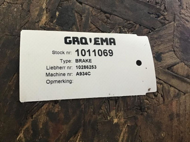 Liebherr Brake - Tambours de frein: photos 2 Liebherr Brake - Tambours de frein: photos 2